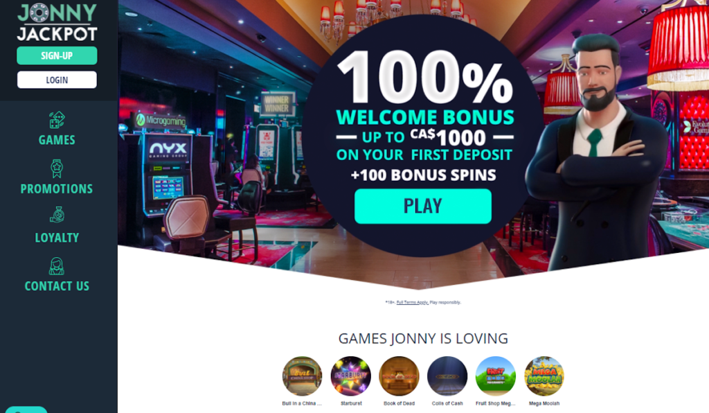 Jonny Jackpot Casino