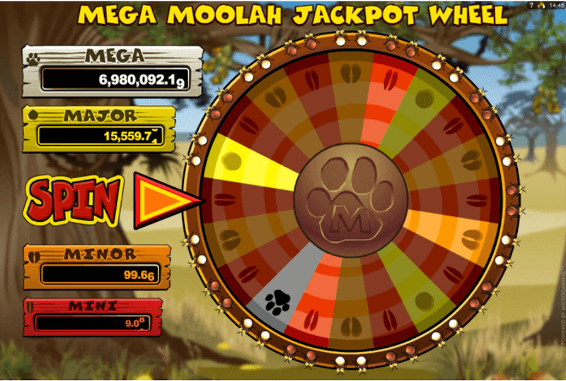 Mega Moolah Jackpot-Rad