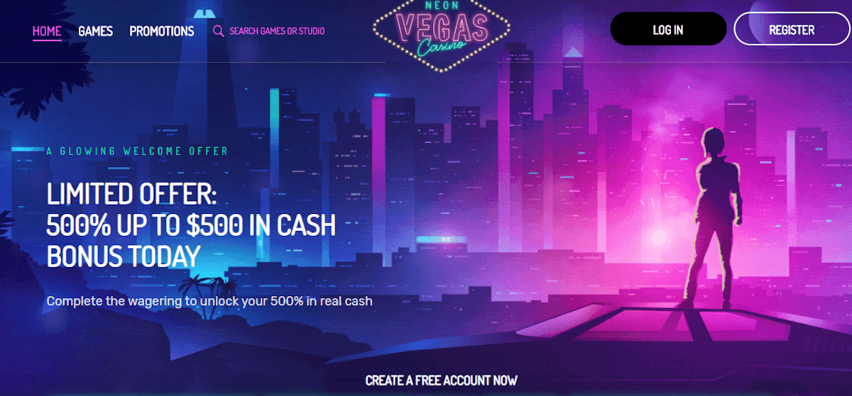 Neon Vegas-Bonus