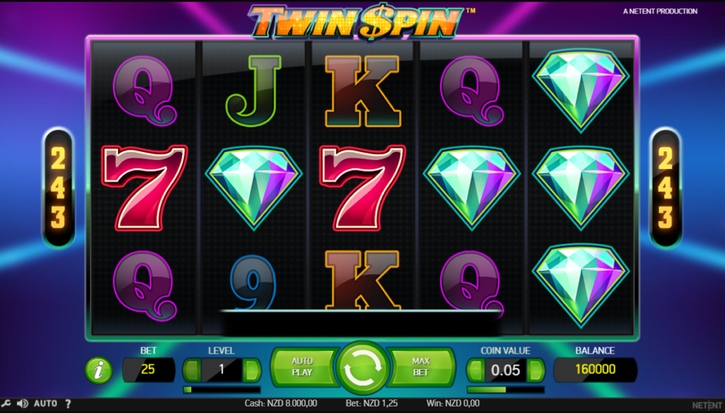 Twin Spin-Slot