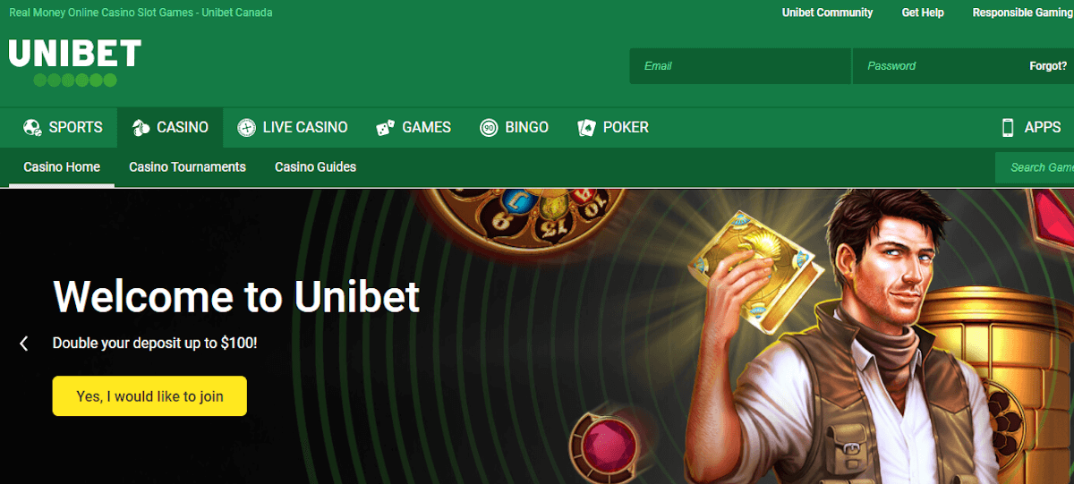 Unibet Casino-Bonus