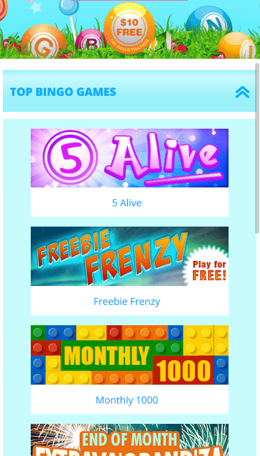 mobiles Online-Bingo