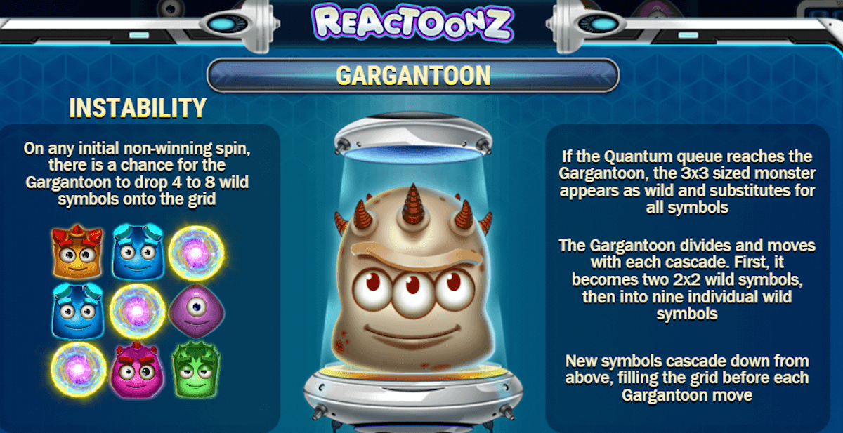 Reactoonz Slot kostenlos spielen